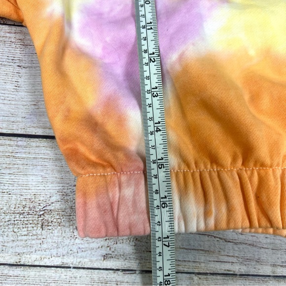 Disney Minnie Mouse Tie Dye Crop Short Sleeve Embroidered Size M - Picture 11 of 11